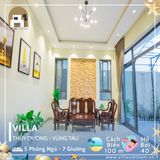  Villa Thùy Dương Vũng Tàu - 5 P.Ngủ - 7 Giường - Hồ Bơi 40m - Sát Biển 