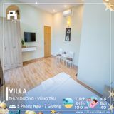  Villa Thùy Dương Vũng Tàu - 5 P.Ngủ - 7 Giường - Hồ Bơi 40m - Sát Biển 