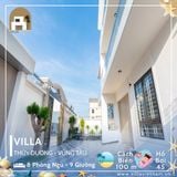  Villa Thùy Dương Vũng Tàu - 8 P.Ngủ - 9 Giường - Hồ Bơi 45m  Sát Biển 