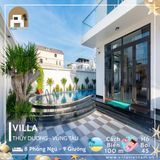  Villa Thùy Dương Vũng Tàu - 8 P.Ngủ - 9 Giường - Hồ Bơi 45m  Sát Biển 