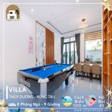  Villa Thùy Dương Vũng Tàu - 8 P.Ngủ - 9 Giường - Hồ Bơi 45m  Sát Biển 