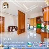  Villa Thùy Dương Vũng Tàu - 8 P.Ngủ - 9 Giường - Hồ Bơi 45m  Sát Biển 