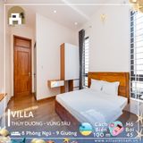  Villa Thùy Dương Vũng Tàu - 8 P.Ngủ - 9 Giường - Hồ Bơi 45m  Sát Biển 