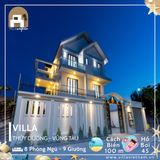  Villa Thùy Dương Vũng Tàu - 8 P.Ngủ - 9 Giường - Hồ Bơi 45m  Sát Biển 