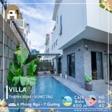  Villa Thanh Bình Vũng Tàu - 6 P.Ngủ - 7 Giường - Hồ Bơi 40m  Sát Biển 