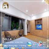  Villa Thanh Bình Vũng Tàu - 6 P.Ngủ - 7 Giường - Hồ Bơi 40m  Sát Biển 