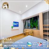  Villa Thanh Bình Vũng Tàu - 6 P.Ngủ - 7 Giường - Hồ Bơi 40m  Sát Biển 