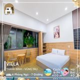  Villa Thanh Bình Vũng Tàu - 6 P.Ngủ - 7 Giường - Hồ Bơi 40m  Sát Biển 