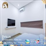  Villa Thanh Bình Vũng Tàu - 6 P.Ngủ - 7 Giường - Hồ Bơi 40m  Sát Biển 