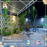  Villa Thanh Bình Vũng Tàu - 6 P.Ngủ - 7 Giường - Hồ Bơi 40m  Sát Biển 