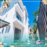  Villa Thùy Dương Vũng Tàu - 17 P.Ngủ - 25 Giường - Hồ Bơi 35m  Sát Biển 