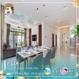  Villa Thùy Dương Vũng Tàu - 17 P.Ngủ - 25 Giường - Hồ Bơi 35m  Sát Biển 