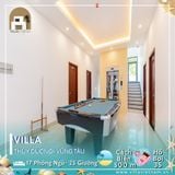  Villa Thùy Dương Vũng Tàu - 17 P.Ngủ - 25 Giường - Hồ Bơi 35m  Sát Biển 