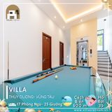  Villa Thùy Dương Vũng Tàu - 17 P.Ngủ - 25 Giường - Hồ Bơi 35m  Sát Biển 