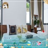  Villa Thùy Dương Vũng Tàu - 17 P.Ngủ - 25 Giường - Hồ Bơi 35m  Sát Biển 