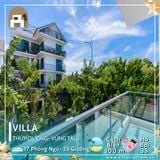  Villa Thùy Dương Vũng Tàu - 17 P.Ngủ - 25 Giường - Hồ Bơi 35m  Sát Biển 