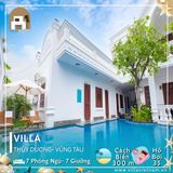  Villa Thùy Dương Vũng Tàu - 7 P.Ngủ -7 Giường - Hồ Bơi 45m  Sát Biển 