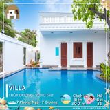  Villa Thùy Dương Vũng Tàu - 7 P.Ngủ -7 Giường - Hồ Bơi 45m  Sát Biển 