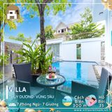  Villa Thùy Dương Vũng Tàu - 7 P.Ngủ -7 Giường - Hồ Bơi 45m  Sát Biển 