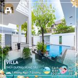  Villa Thùy Dương Vũng Tàu - 7 P.Ngủ -7 Giường - Hồ Bơi 45m  Sát Biển 