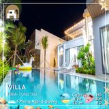  Villa Aria Vũng Tàu - 5 P.Ngủ - 6 Giường - Hồ Bơi 40m  Sát Biển 