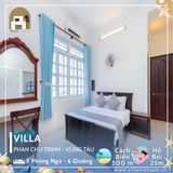  Villa Phan Chu Trinh Vũng Tàu - 5 Phòng Ngủ -6 Giường - Hồ Bơi 25 m - PS4 