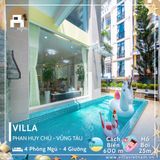  Villa Phan Huy Chú Vũng Tàu - 4 Phòng Ngủ - 4 Giường - Hồ Bơi 25 - Trung Tâm Vũng Tàu 