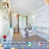  Villa Phan Huy Chú Vũng Tàu - 4 Phòng Ngủ - 4 Giường - Hồ Bơi 25 - Trung Tâm Vũng Tàu 