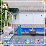  Villa Bầu Sen Vũng Tàu - 5 Phòng Ngủ - 5 Giường - Hồ Bơi 25 - Trung Tâm Vũng Tàu 