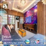  Villa Aria Vũng Tàu - 4 P.Ngủ - 4 Giường - Hồ Bơi 40m  Sát Biển 