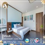  Villa Aria Vũng Tàu - 4 P.Ngủ - 4 Giường - Hồ Bơi 40m  Sát Biển 