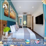  Villa Aria Vũng Tàu - 4 P.Ngủ - 4 Giường - Hồ Bơi 40m  Sát Biển 