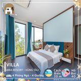  Villa Aria Vũng Tàu - 4 P.Ngủ - 4 Giường - Hồ Bơi 40m  Sát Biển 