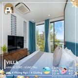  Villa Aria Vũng Tàu - 4 P.Ngủ - 4 Giường - Hồ Bơi 40m  Sát Biển 