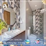  Villa Aria Vũng Tàu - 4 P.Ngủ - 4 Giường - Hồ Bơi 40m  Sát Biển 