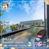  Villa Aria Vũng Tàu - 4 P.Ngủ - 4 Giường - Hồ Bơi 40m  Sát Biển 