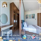  Villa Aria Vũng Tàu - 4 P.Ngủ - 4 Giường - Hồ Bơi 40m  Sát Biển 