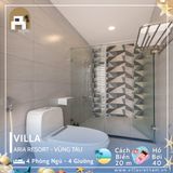  Villa Aria Vũng Tàu - 4 P.Ngủ - 4 Giường - Hồ Bơi 40m  Sát Biển 