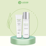  Combo Kem chống nắng vật lý + Tẩy trang Lagumi chiết xuất nhụy hoa nghệ tây 