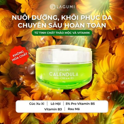 Set sỉ 5 Kem dưỡng da phục hồi chuyên sâu B5 Lagumi 30ml