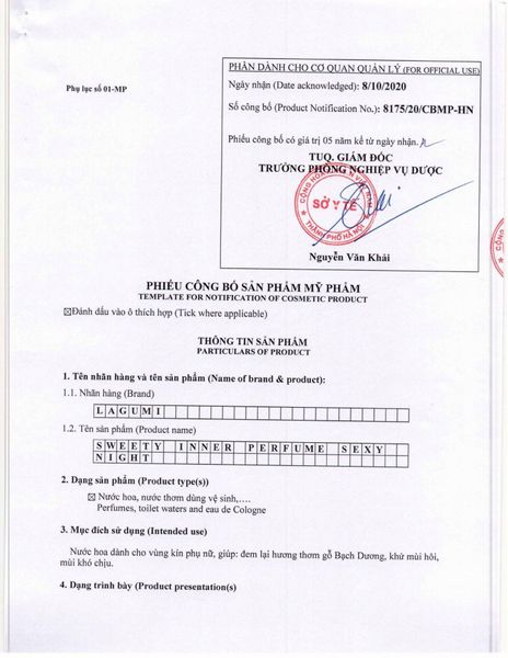 [MUA 2 TẶNG 1] Nước Hoa Vùng Kín Nữ Lagumi Sweety Ngọt Ngào Quyến Rũ Lưu Hương Đến 24H