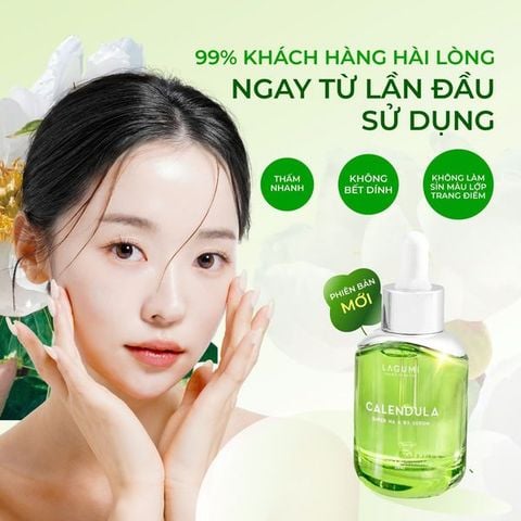 Serum siêu cấp ẩm và phục hồi da Lagumi Calendula Super HA & B5 30ml