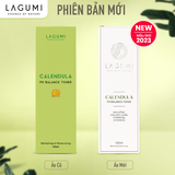  Nước hoa hồng làm dịu và cân bằng pH Lagumi Calendula pH Balance Toner 120ml 