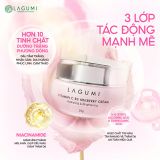  Kem Làm Trắng Da Mặt Lagumi Dâu Tằm B3 Giúp Mờ Thâm Giảm Nám 