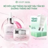  Bộ Đôi Làm Trắng Da Mặt Lagumi Dâu Tằm B3 Dưỡng Trắng Mờ Thâm Giảm Nám 