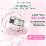  Kem Làm Trắng Da Mặt Lagumi Dâu Tằm B3 Giúp Mờ Thâm Giảm Nám 