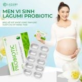  Men Vi Sinh Phụ Khoa Lagumi Giảm Viêm Tái Lại Giảm Khí Hư Bổ Sung 7 Tỷ Lợi Khuẩn Hộp 10 Viên 