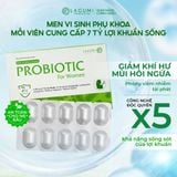  Men Vi Sinh Phụ Khoa Lagumi Giảm Viêm Tái Lại Giảm Khí Hư Bổ Sung 7 Tỷ Lợi Khuẩn Hộp 10 Viên 
