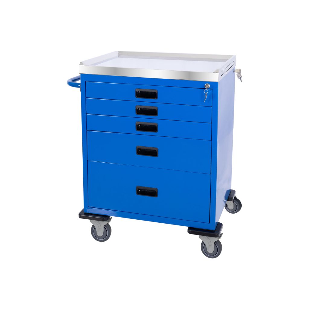 Xe đẩy y tế phòng hồi sức (không có ngăn trượt) SAPAMEFA – hình ảnh 2
