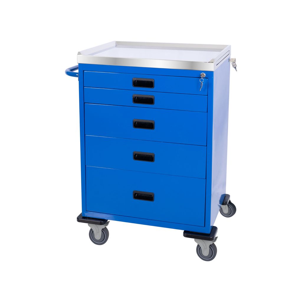 Xe đẩy y tế phòng hồi sức (không có ngăn trượt) SAPAMEFA – hình ảnh 3